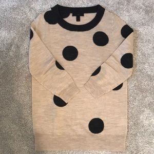 Jcrew Tippi Polka Dot Sweater - Size XXS